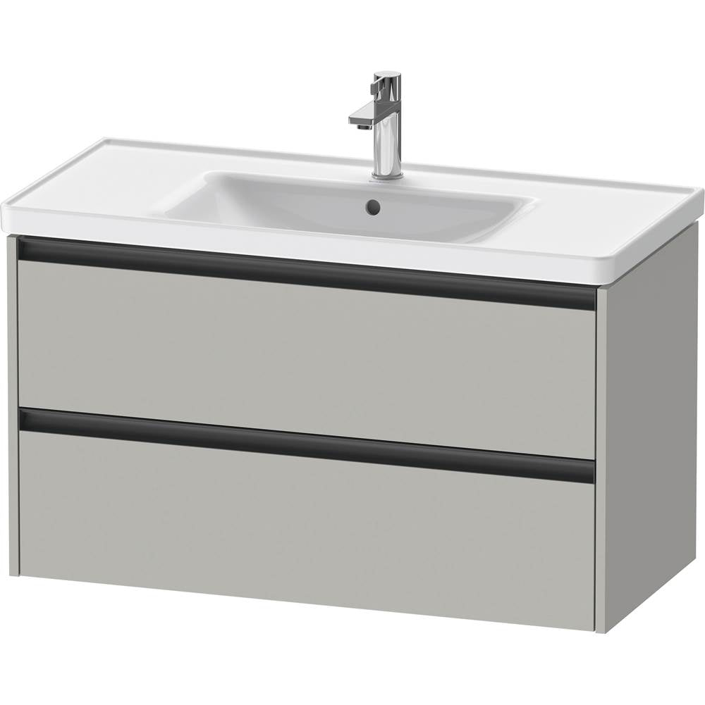 Duravit - Ketho.2 Vanity Unit Wall-mounted - Concrete Gray Matte