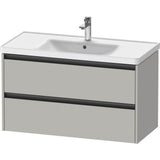 Duravit - Ketho.2 Vanity Unit Wall-mounted - Concrete Gray Matte