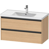 Duravit - Ketho.2 Vanity Unit Wall-mounted - Natural Oak