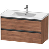 Duravit - Ketho.2 Vanity Unit Wall-mounted - Natural Walnut