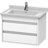 Duravit - Ketho Wall-Mount Vanity Unit White - White Matte