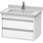 Duravit - Ketho Wall-Mount Vanity Unit White - White Matte