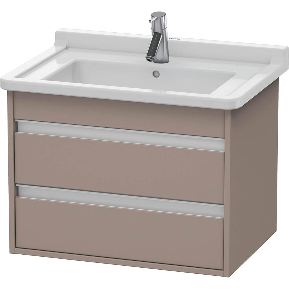 Duravit - Ketho Wall-Mount Vanity Unit Basalt - Basalt Matte