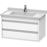 Duravit - Ketho Wall-Mount Vanity Unit White - White Matte