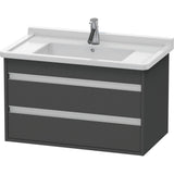 Duravit - Ketho Wall-Mount Vanity Unit Graphite - Graphite Matte