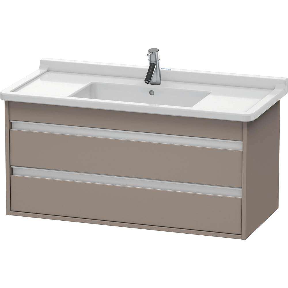 Duravit - Ketho Wall-Mount Vanity Unit Basalt - Basalt Matte