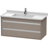 Duravit - Ketho Wall-Mount Vanity Unit Basalt - Basalt Matte