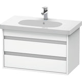 Duravit - Ketho Wall-Mount Vanity Unit White - White Matte