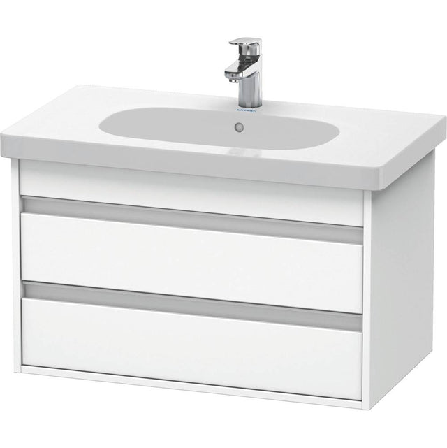 Duravit - Ketho Wall-Mount Vanity Unit White - White Matte