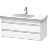 Duravit - Ketho Wall-Mount Vanity Unit White - White Matte