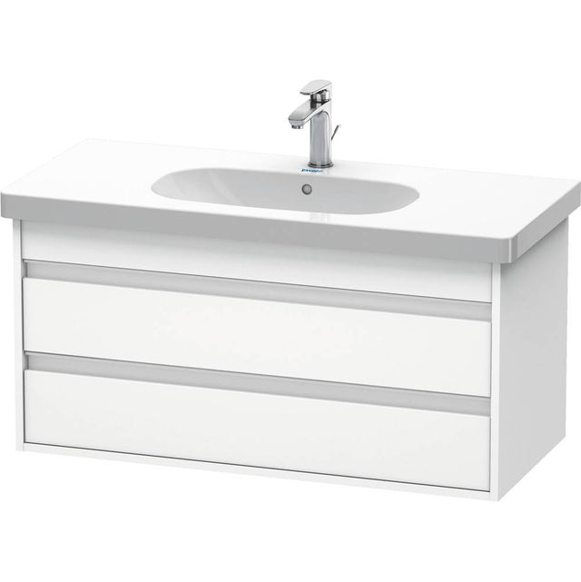 Duravit - Ketho Wall-Mount Vanity Unit White - White Matte