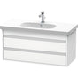 Duravit - Ketho Wall-Mount Vanity Unit White - White Matte