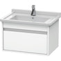 Duravit - Ketho Wall-Mount Vanity Unit White - White Matte