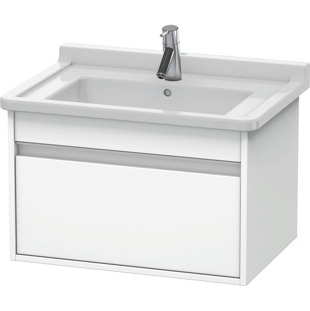 Duravit - Ketho Wall-Mount Vanity Unit White - White Matte