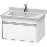 Duravit - Ketho Wall-Mount Vanity Unit White - White Matte