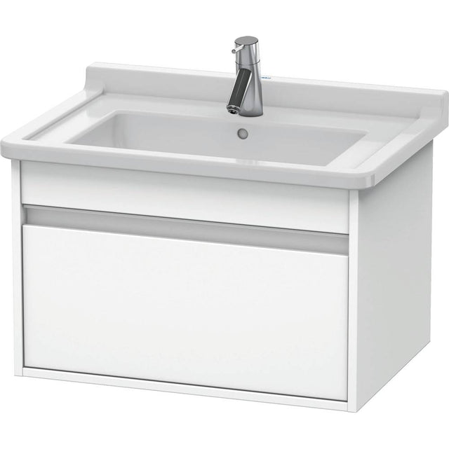 Duravit - Ketho Wall-Mount Vanity Unit White - White Matte