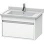 Duravit - Ketho Wall-Mount Vanity Unit White - White Matte