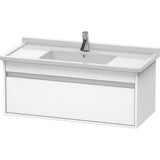 Duravit - Ketho Wall-Mount Vanity Unit White - White Matte