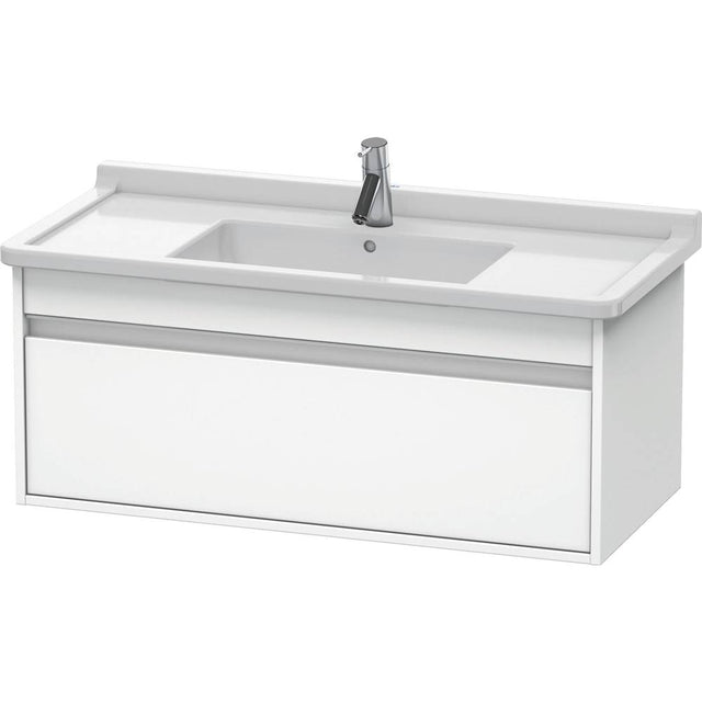 Duravit - Ketho Wall-Mount Vanity Unit White - White Matte