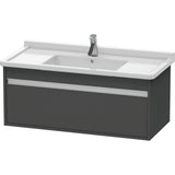 Duravit - Ketho Wall-Mount Vanity Unit Graphite - Graphite Matte