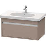Duravit - Ketho Wall-Mount Vanity Unit Basalt - Basalt Matte