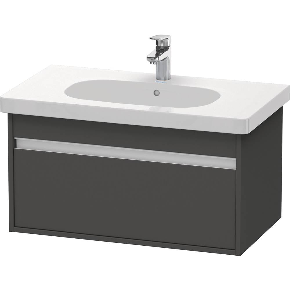 Duravit - Ketho Wall-Mount Vanity Unit Graphite - Graphite Matte