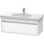 Duravit - Ketho Wall-Mount Vanity Unit White - White Matte