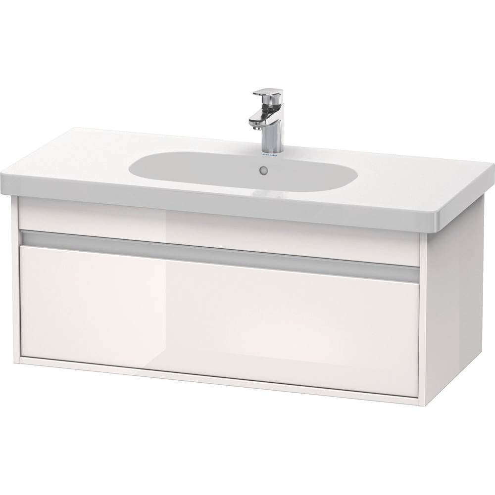 Duravit - Ketho Wall-Mount Vanity Unit White - White High Gloss