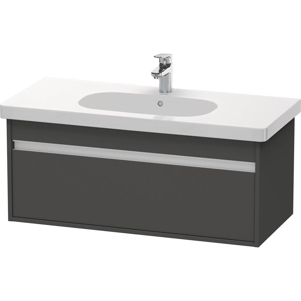 Duravit - Ketho Wall-Mount Vanity Unit Graphite - Graphite Matte