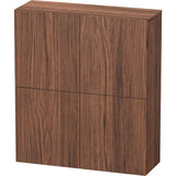 Duravit - L-Cube Semi-Tall Cabinet Walnut Dark - Walnut Dark