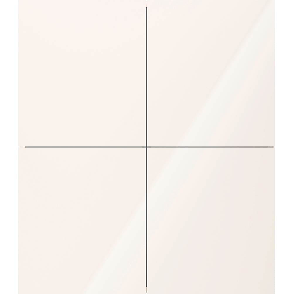 L-Cube Semi-Tall Cabinet Concrete Gray