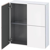 Duravit - L-Cube Semi-Tall Cabinet White - White High Gloss