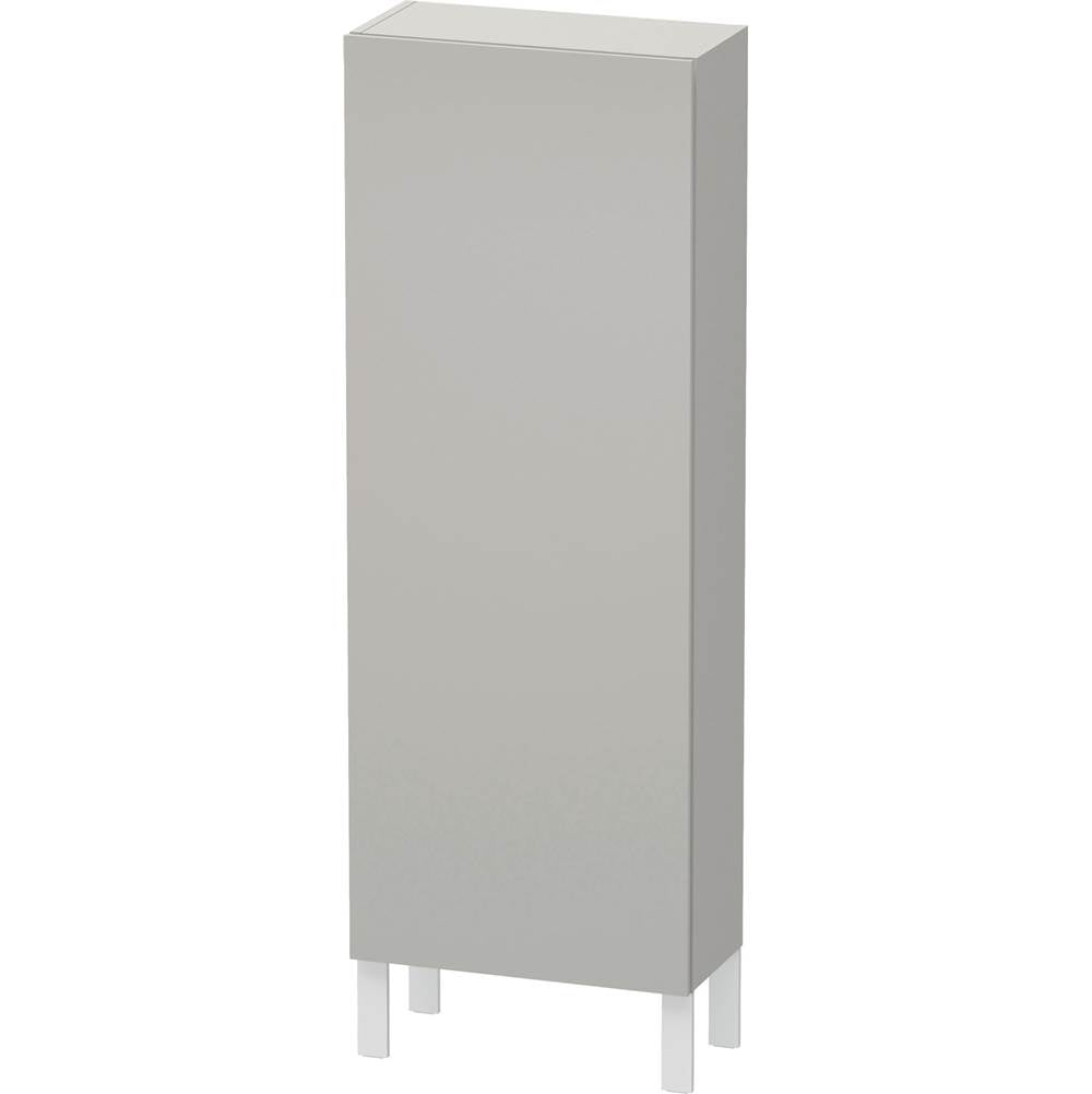 Duravit - L-Cube Semi-Tall Cabinet Concrete Gray - Concrete Gray Matte