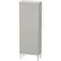 Duravit - L-Cube Semi-Tall Cabinet Concrete Gray - Concrete Gray Matte