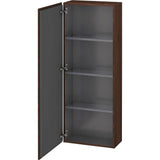 Duravit - L-Cube Semi-Tall Cabinet Walnut Brushed - Walnut Brushed