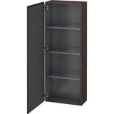 Duravit - L-Cube Semi-Tall Cabinet Dark Brushed Oak - Dark Brushed Oak