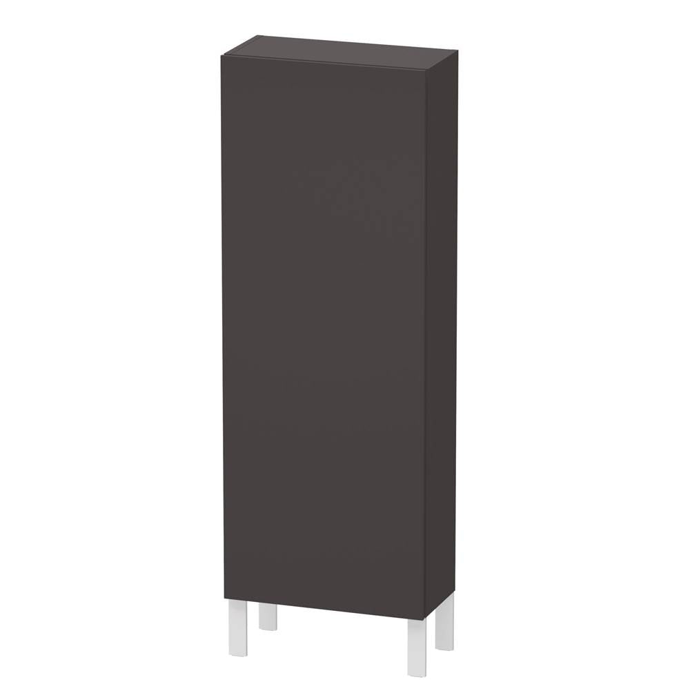 Duravit - L-Cube Semi-Tall Cabinet Graphite - Graphite Super Matte