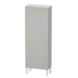 Duravit - L-Cube Semi-Tall Cabinet Concrete Gray - Concrete Gray Matte