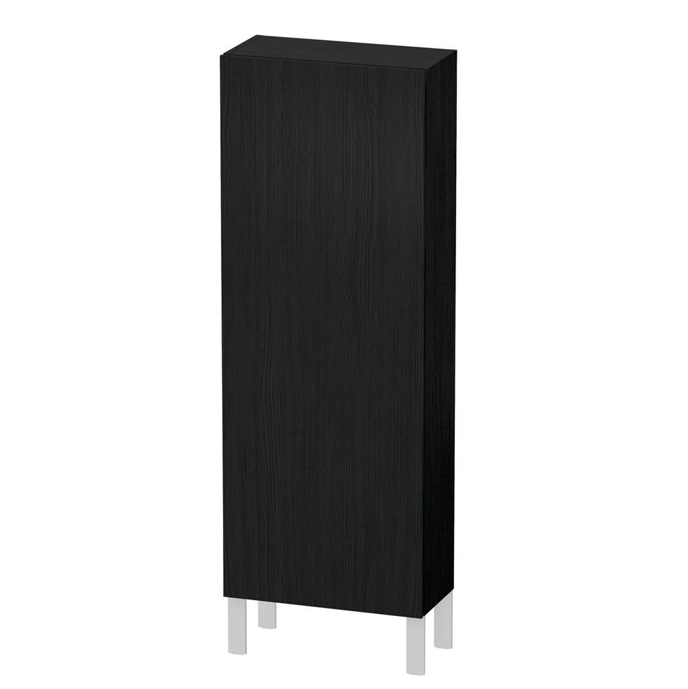 Duravit - L-Cube Semi-Tall Cabinet Oak Black - Black Oak
