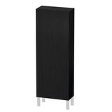 Duravit - L-Cube Semi-Tall Cabinet Oak Black - Black Oak