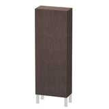 Duravit - L-Cube Semi-Tall Cabinet Dark Brushed Oak - Dark Brushed Oak