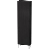 Duravit - L-Cube Tall Cabinet Oak Black - Black Oak