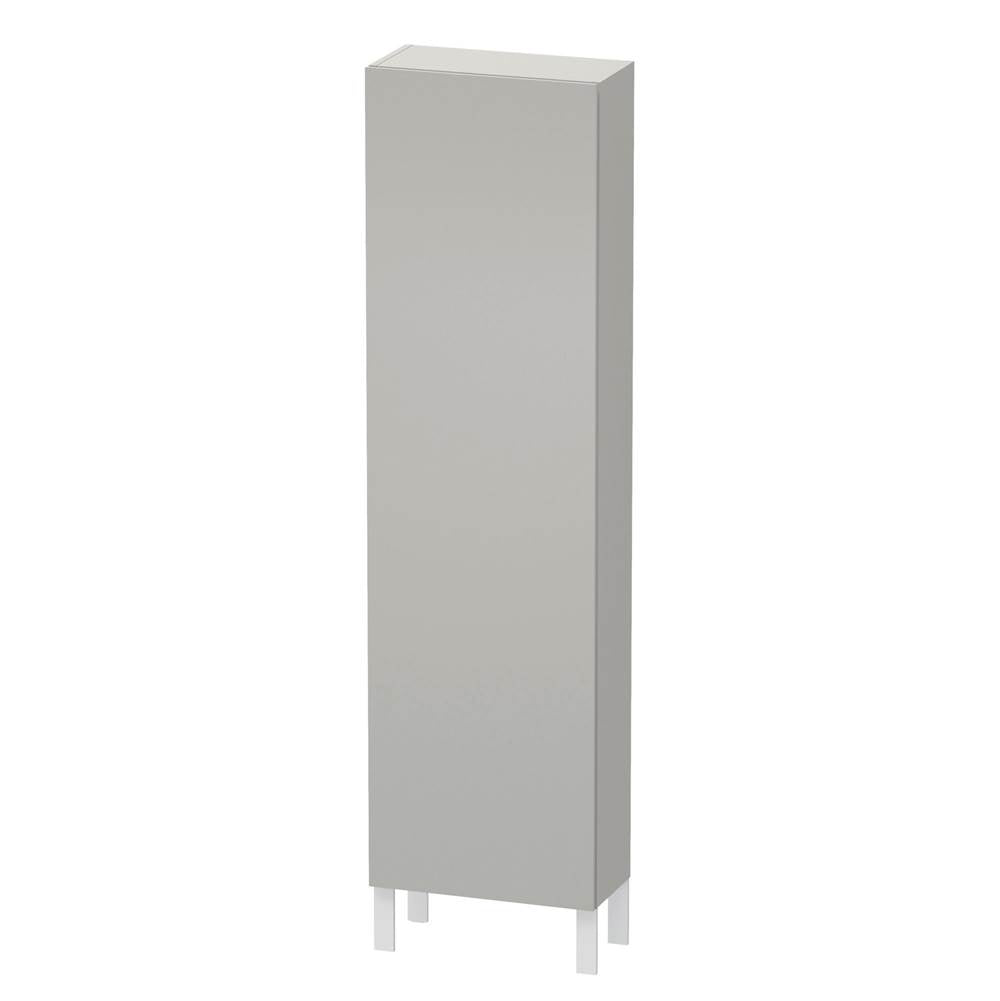 Duravit - L-Cube Tall Cabinet Concrete Gray - Concrete Gray Matte