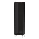 Duravit - L-Cube Tall Cabinet Black - Black High Gloss