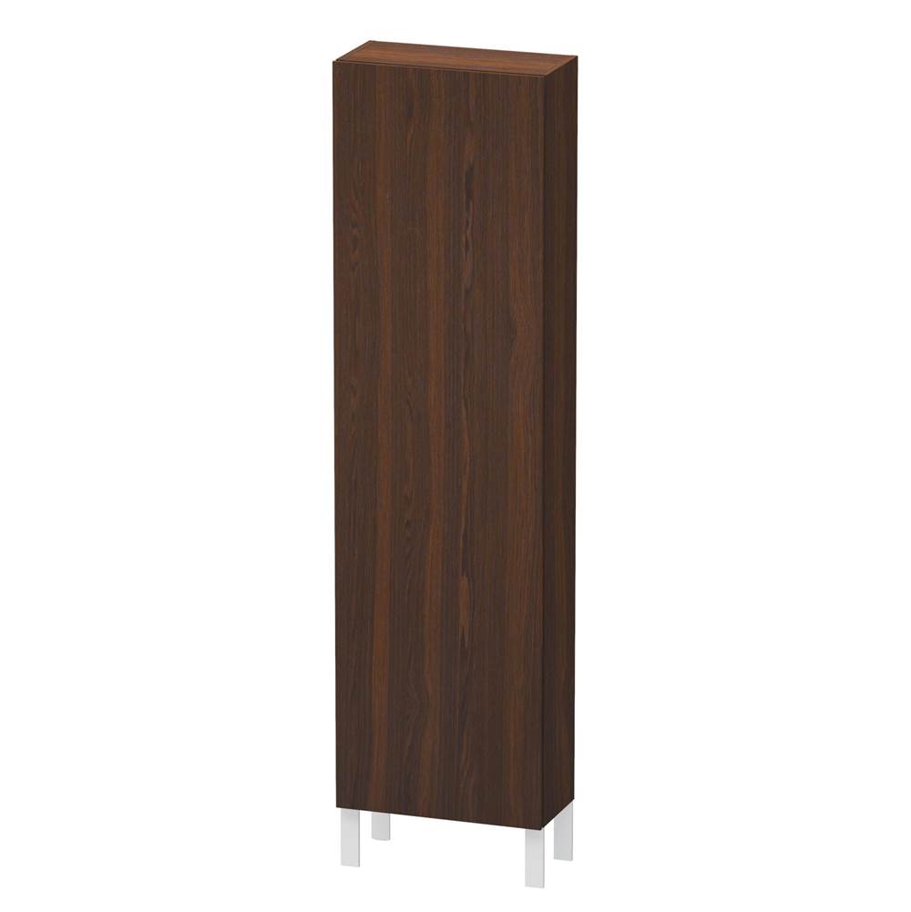 Duravit - L-Cube Tall Cabinet Walnut Brushed - Walnut Brushed