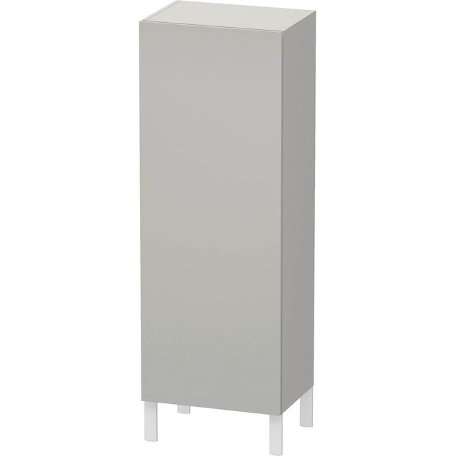Duravit - L-Cube Semi-Tall Cabinet Concrete Gray - Concrete Gray Matte