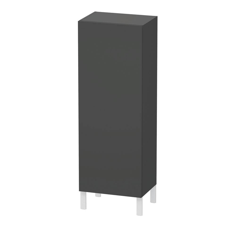 Duravit - L-Cube Semi-Tall Cabinet Graphite - Graphite Matte