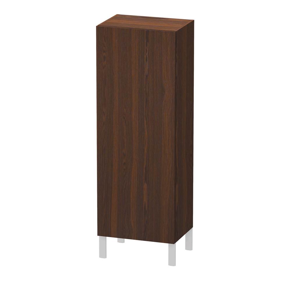 Duravit - L-Cube Semi-Tall Cabinet Walnut Brushed - Walnut Brushed