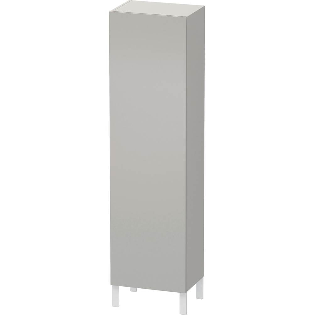 Duravit - L-Cube Tall Cabinet Concrete Gray - Concrete Gray Matte