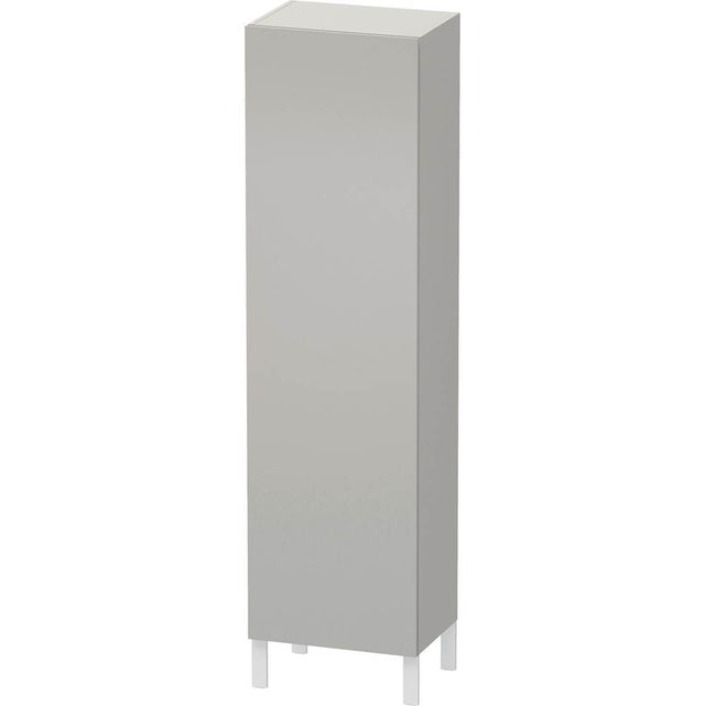 Duravit - L-Cube Tall Cabinet Concrete Gray - Concrete Gray Matte